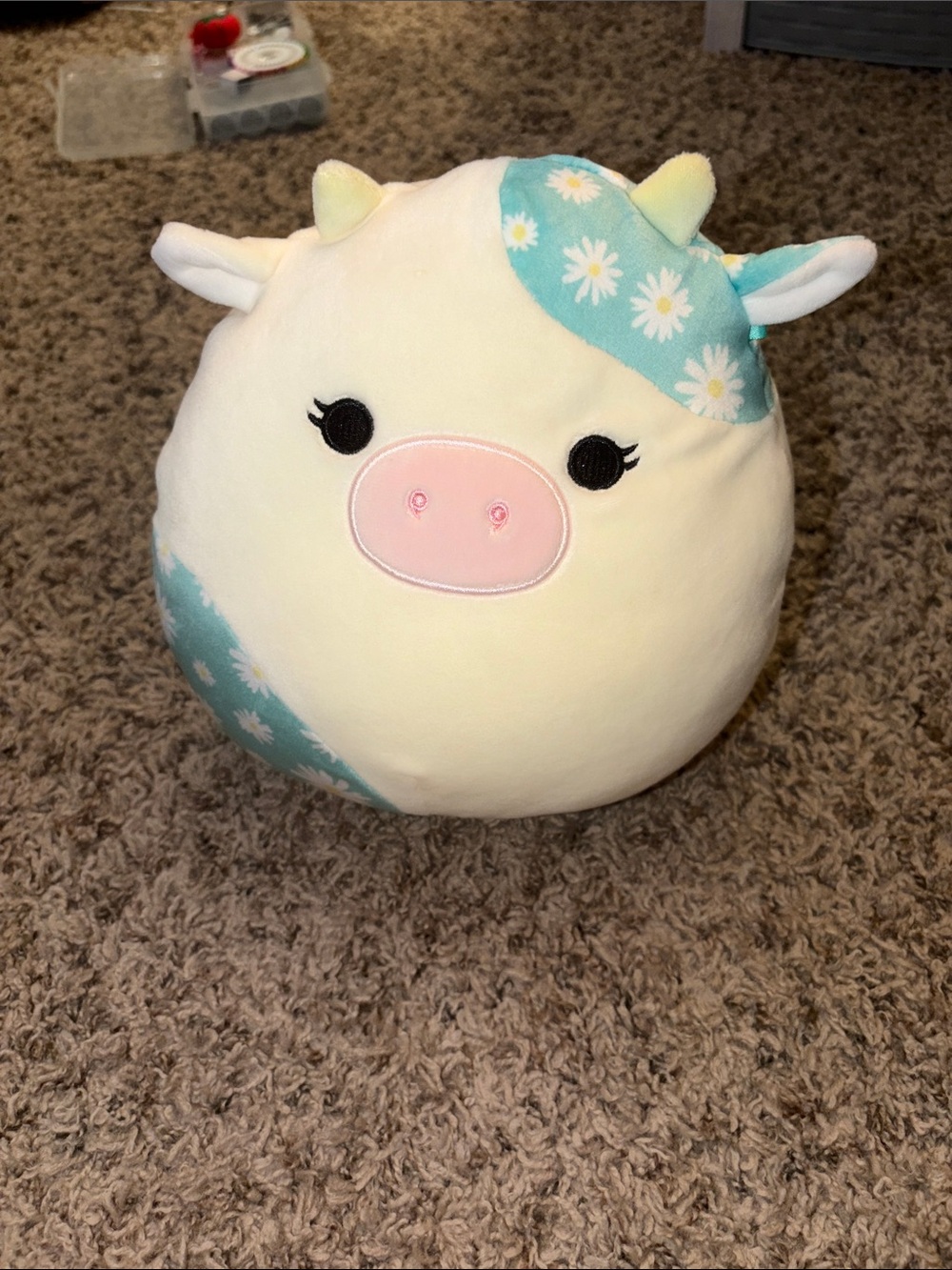 Squishmallows 8 inch Soft Plush Belana Easter Cow